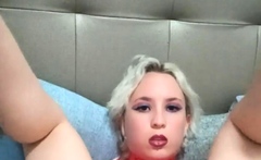 Amateur Blonde Milf Nicole Webcam Fingers Pussy And Ass